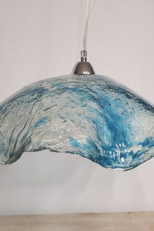 Lampa wisząca -szklana meduza
